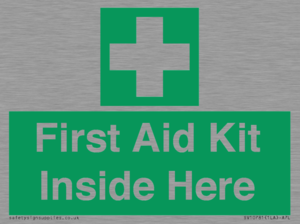 First Aid Kit Inside Here